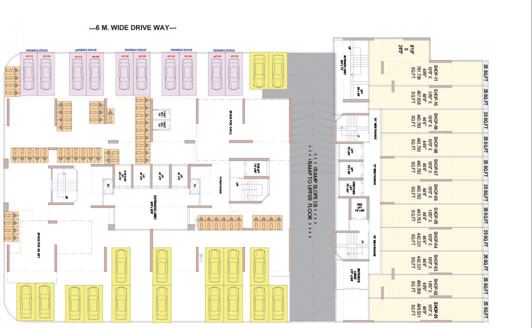  gami avant Lal Gebi Infra Pvt Ltd Wing A Cluster Plan