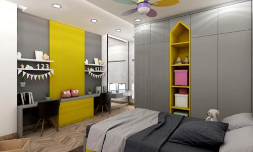  green-park-villas Bedroom