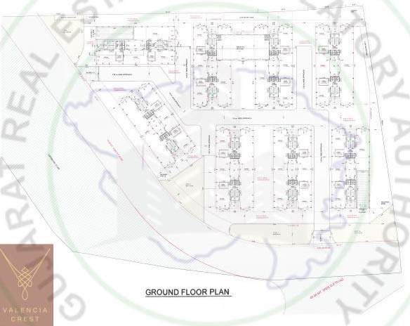  valencia crest Tower A,B,C,D Cluster Plan for ground Floor
