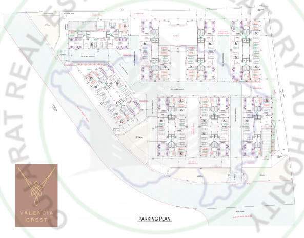  valencia crest Tower A,B,C,D Cluster Plan For Stilt