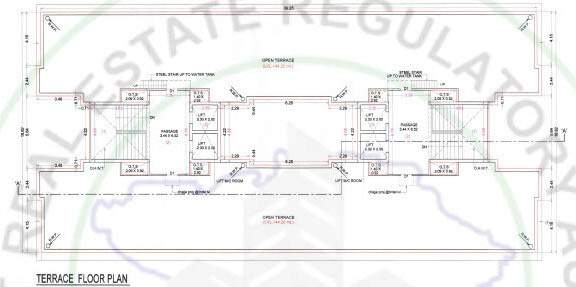  valencia crest Tower A,B,C,D Cluster Plan For Terrace