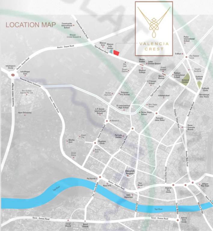  valencia crest Location Plan