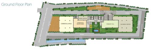  shyam-residency Shyam Residency Cluster Plan for ground Floor