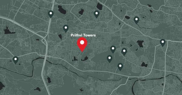  prithvi-towers Location Plan