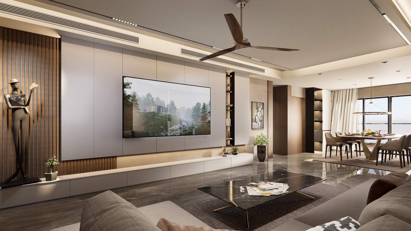  prithvi towers Living Area