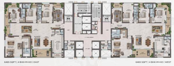  one Tower B Cluster Plan