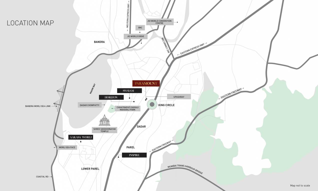  paramount Location Plan