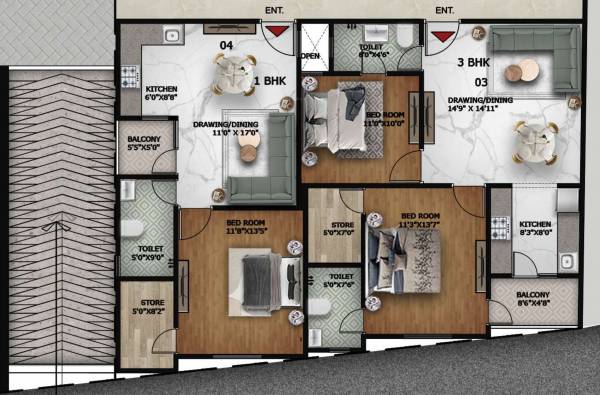  hometech-pride-2 Cluster Plan