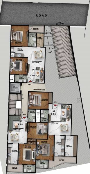  hometech-pride-2 Cluster Plan