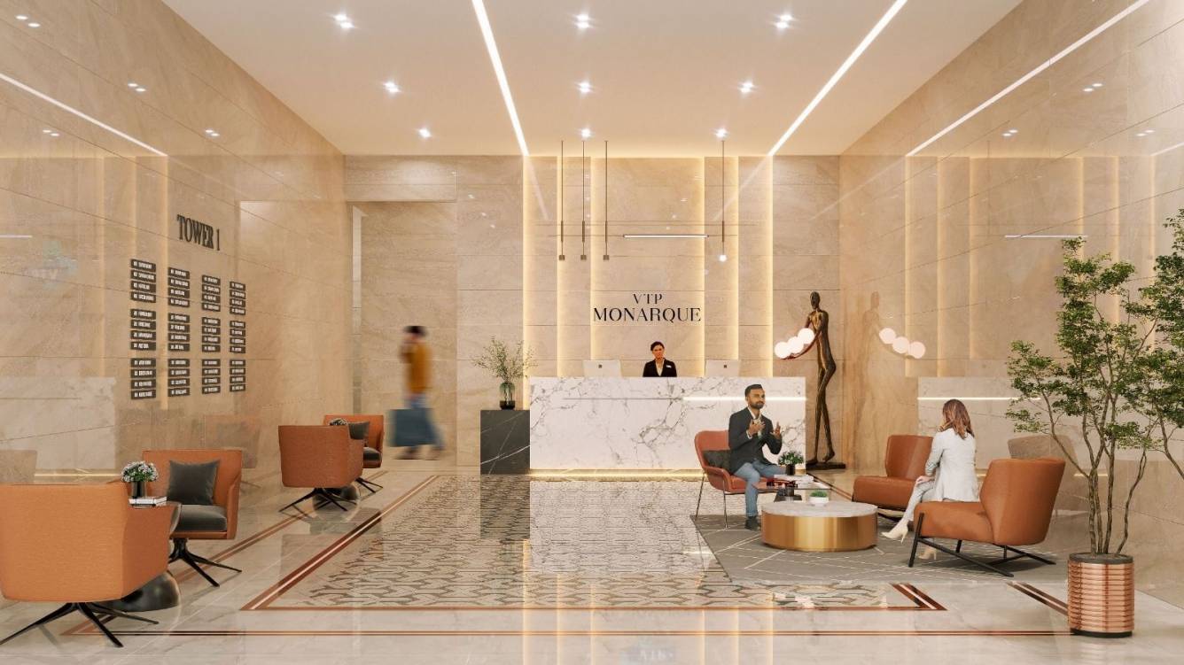 monarque phase 3 Reception/ Waiting Room