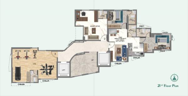  emerald Composite Building Cluster Plan