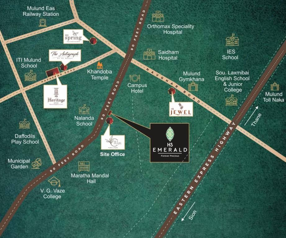  emerald Location Plan