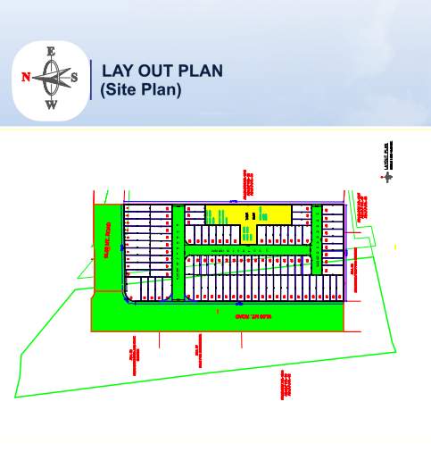  vasudev villa Layout Plan