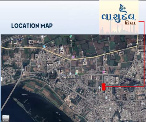  vasudev villa Location Plan