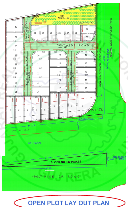  nilkanthdham society Layout Plan