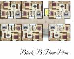 Enclave Block B Cluster Plan from 1st to 7th Floor  enclave Enclave Block B Cluster Plan from 1st to 7th Floor