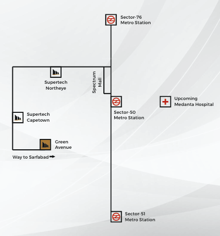 green avenue Location Plan