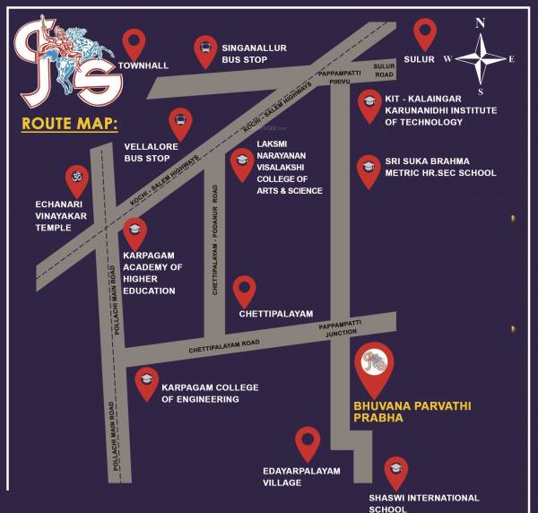 Location Plan paravathi-prabha Location Plan