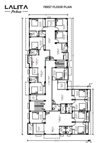 Lalita Palace Cluster Plan for 1st Floor lalita-palace Lalita Palace Cluster Plan for 1st Floor