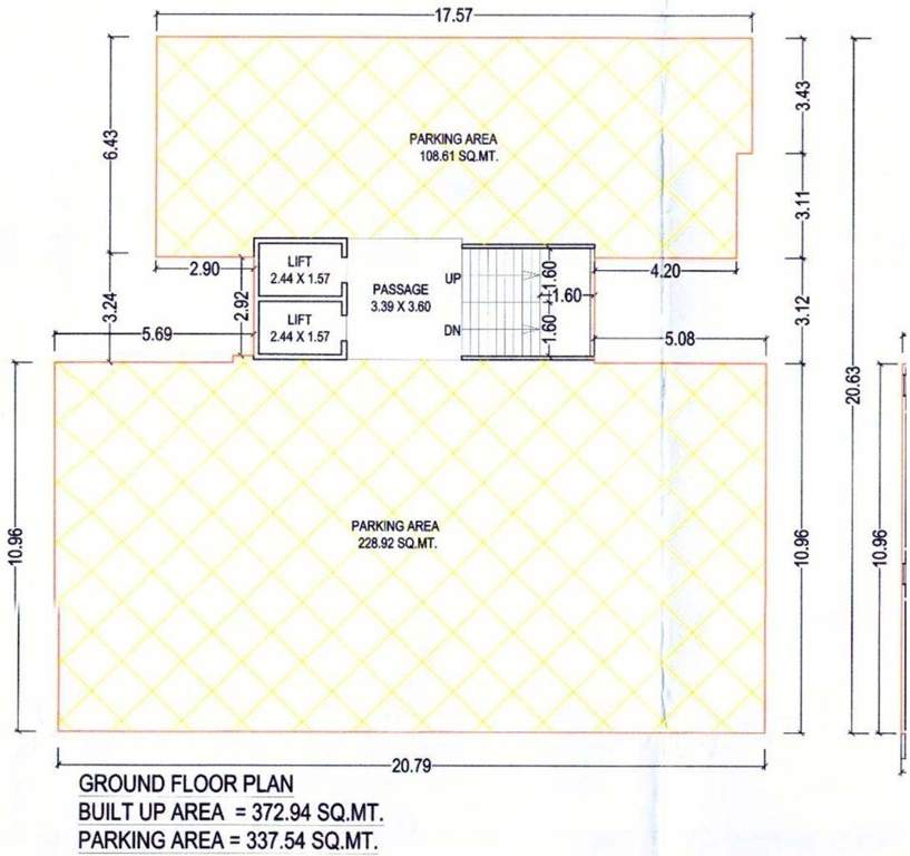  kanwar heights KANWAR HEIGHTS Cluster Plan for ground Floor