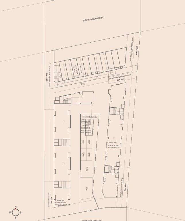 aarya elenzaa Layout Plan