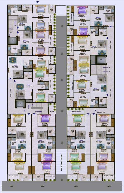 metro height Cluster Plan