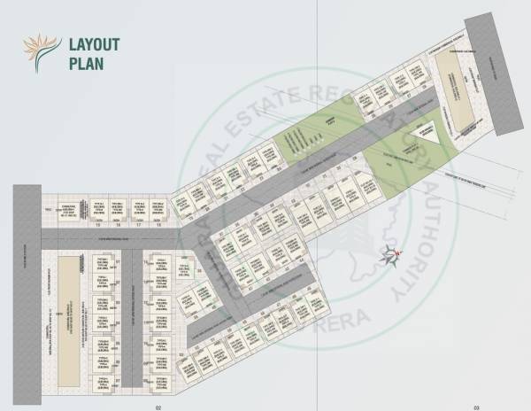  serene-exotica Layout Plan