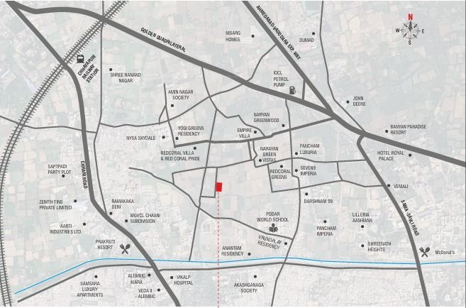 bliss 13 Location Plan