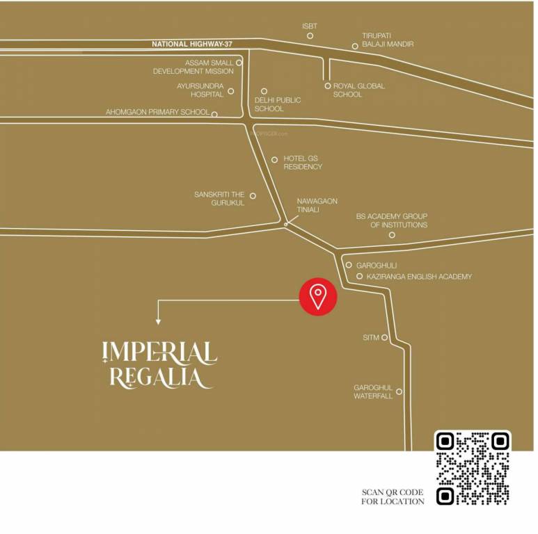 regalia Location Plan