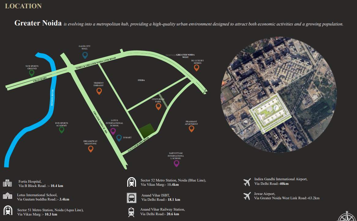  aspire centurian park Location Plan