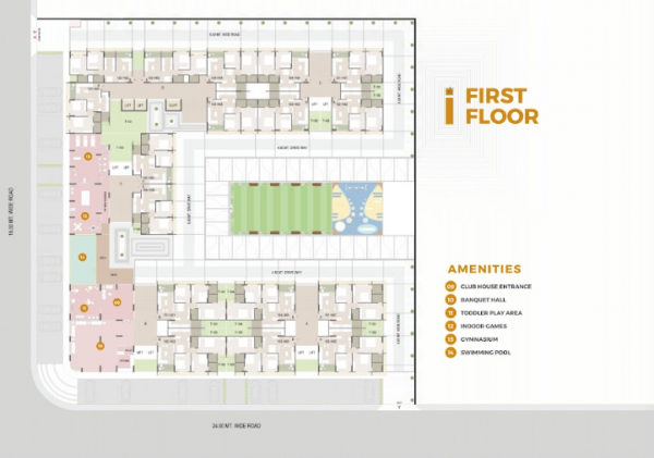  smartspace Tower A Cluster Plan for 1st Floor