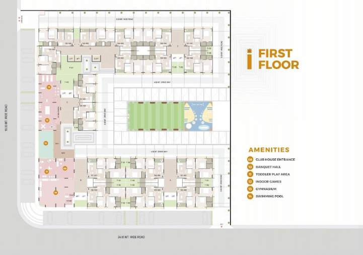  smartspace Tower A Cluster Plan for 1st Floor