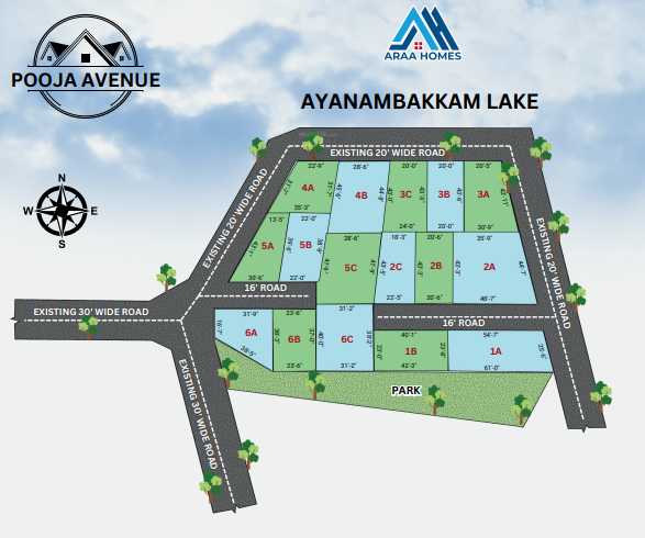  pooja-avenue Layout Plan