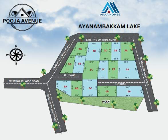  pooja avenue Layout Plan