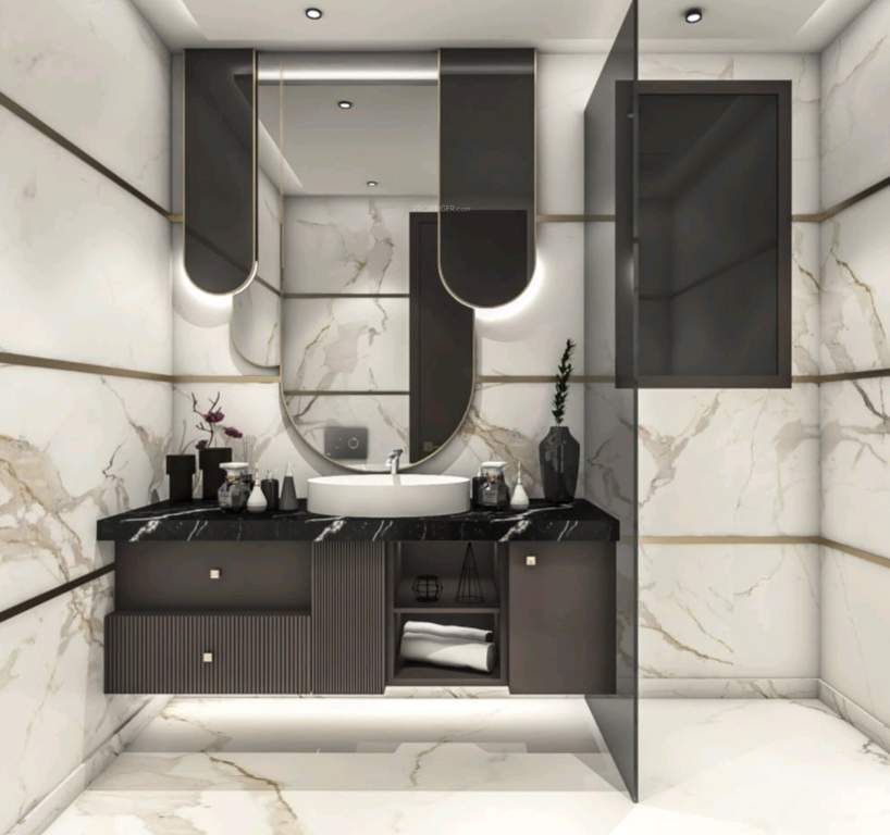 homes 4 bhk super ultra luxury builder floors Bathroom