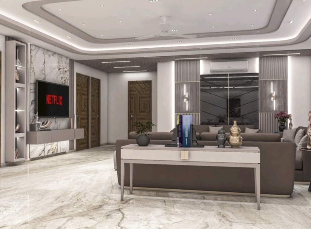 homes 4 bhk super ultra luxury builder floors Living Area