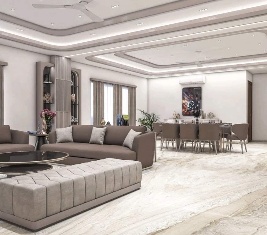 homes 4 bhk super ultra luxury builder floors Living Area