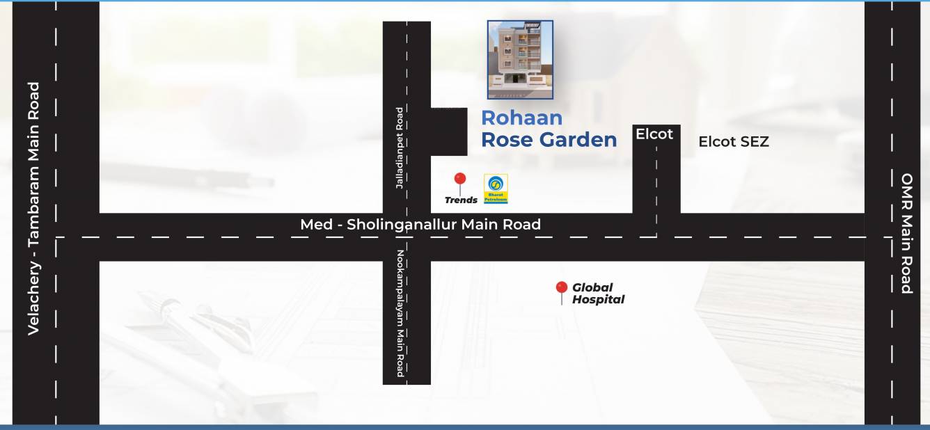  rose garden Location Plan