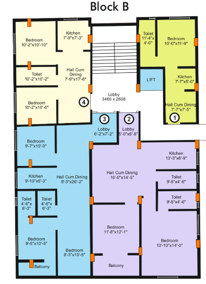  baba-enclave Block B Cluster Plan