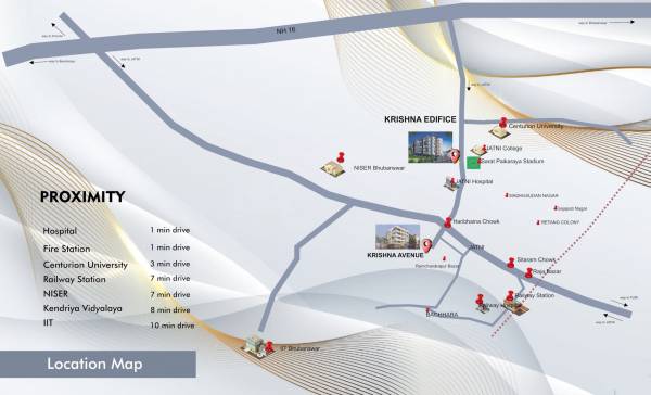  krishna-edifice Location Plan