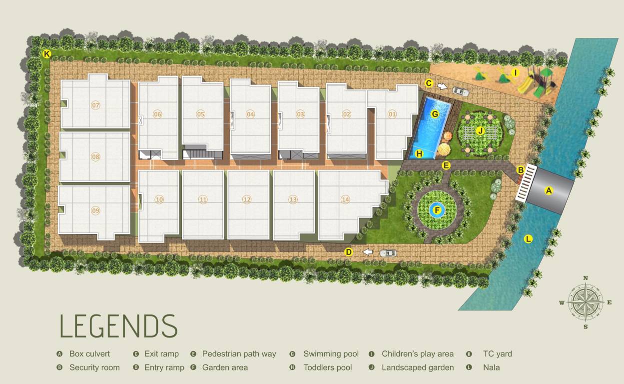  slv enclave Layout Plan