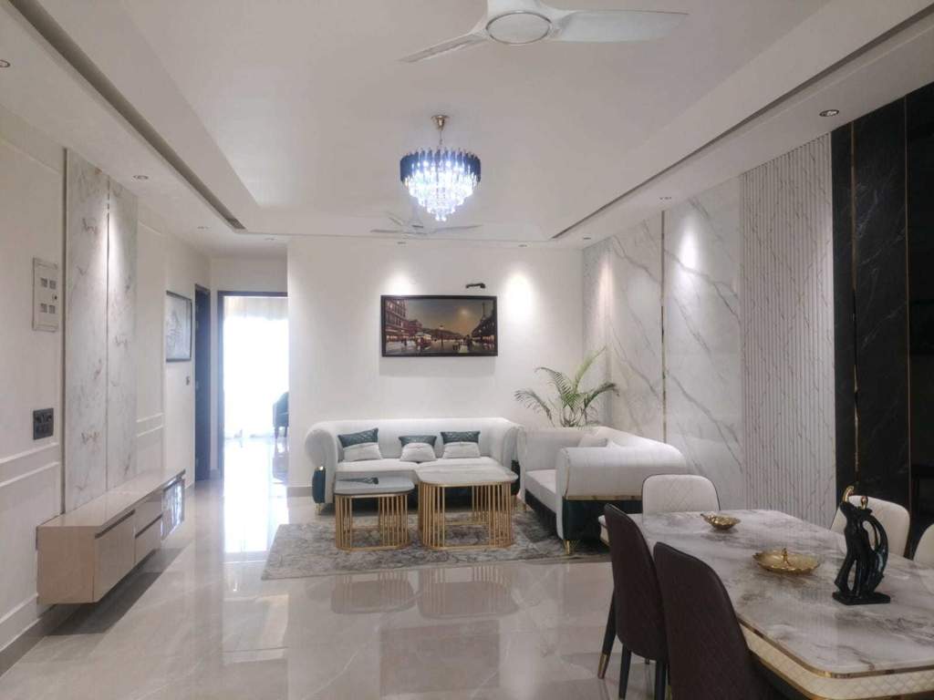  ultra luxury builder floor Living Area