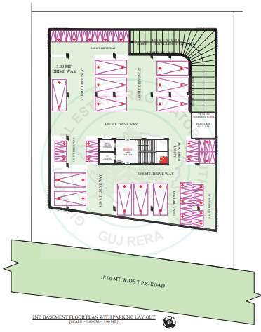  sarjan lake view Sarjan Lake View Cluster Plan for 2 basement Floor
