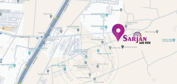  sarjan lake view Location Plan