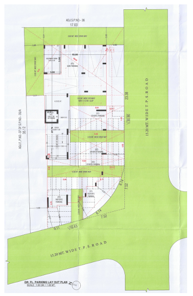  shalin abode Tower A Cluster Plan for layout parking Floor