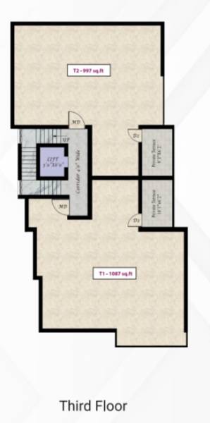  pink-sapphire Pink Sapphire Cluster Plan for 3rd Floor