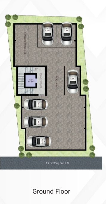  pink sapphire Pink Sapphire Cluster Plan for ground Floor