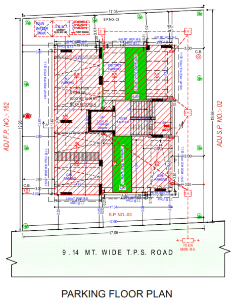  arihant-elegance Tower A Cluster Plan for ground Floor