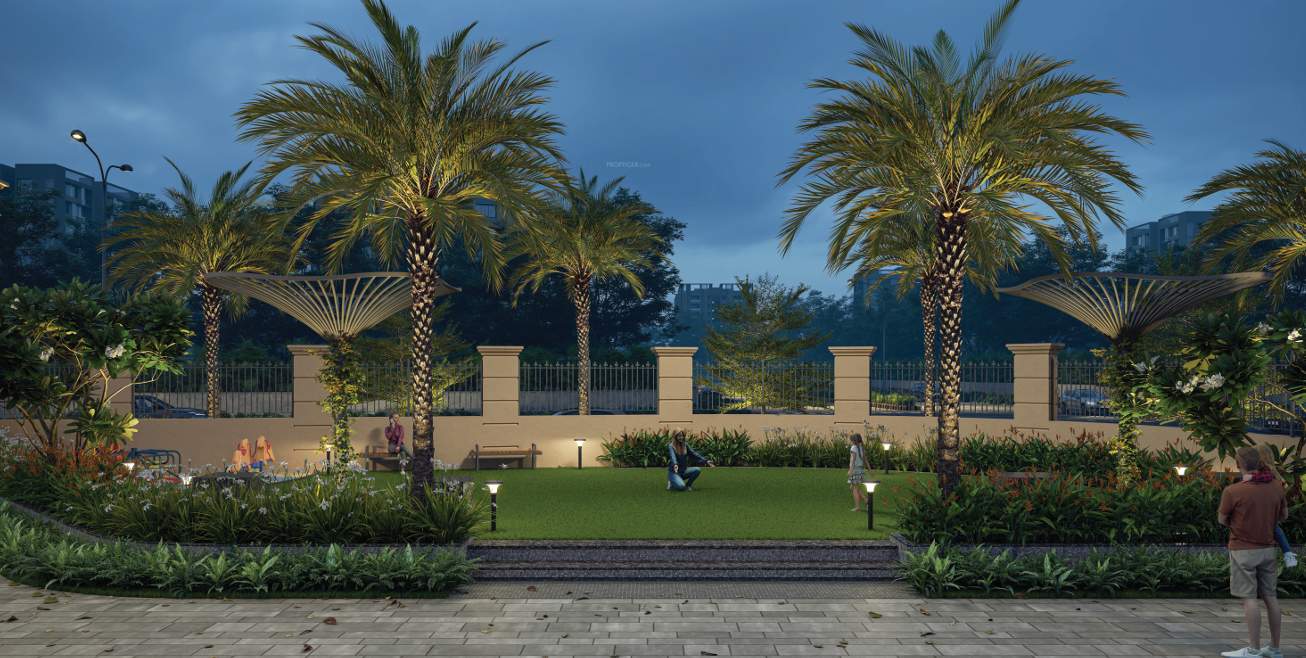  eiffel tower Landscape Garden and Tree Planting