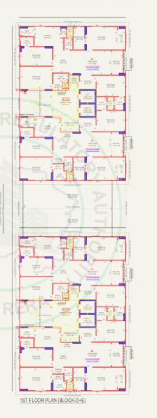  the-one Block D & E Cluster Plan for 1st Floor